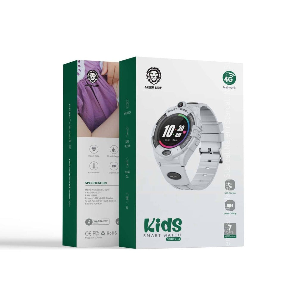 Green Lion 4G Kids Smartwatch Series 4 Green Lion 4G Kids Smartwatch Series 4